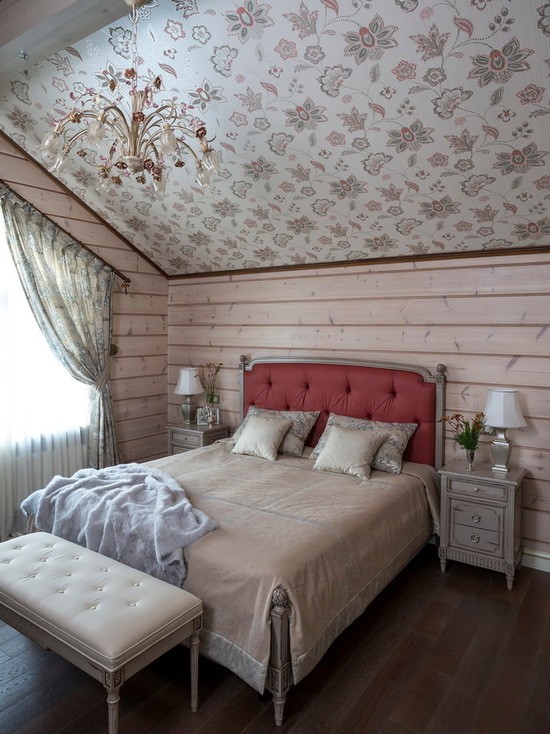 фото штор в дизайне спальни