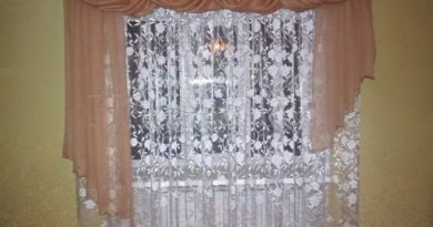 перекинутые шторы без швейной машинки